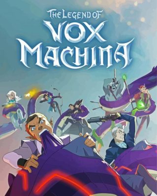 The Legend Of Vox Machina paint by number