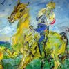 The Singing Horseman By Jack Butler Yeats paint by number