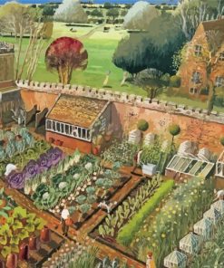 The Vegetable Garden paint by number