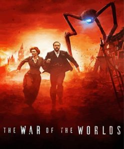 The War Of The Worlds Poster paint by number