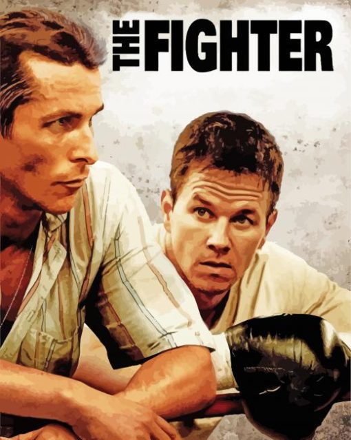 The Fighter Poster Paint by number