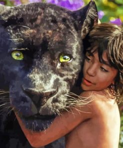 The Jungle Book Charactes paint by number