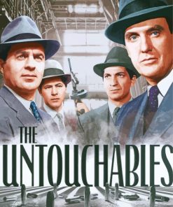 The Untouchables Film Poster paint by number
