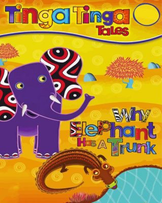 Tinga Tinga Tales Poster paint by number