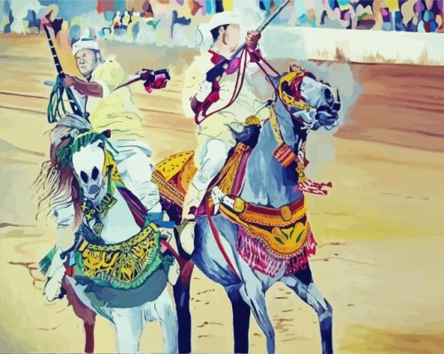 Tourida Fantasia In Morocco Art paint by number