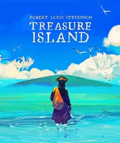 Treasure Island Poster paint by number