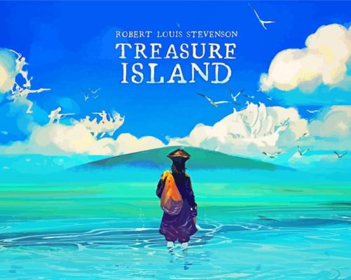 Treasure Island Poster paint by number