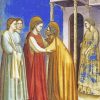 Visitation By Giotto paint by number
