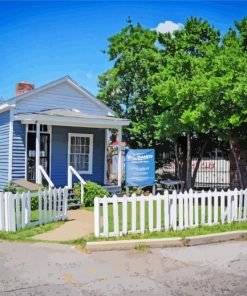 W C Handy House Museum Memphis Tn paint by number