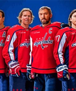 Washington Capitals Players paint by number