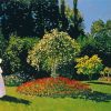 Woman In The Garden Claud Mone paint by number