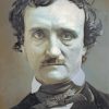 Writer Edgar Allen Poe paint by number