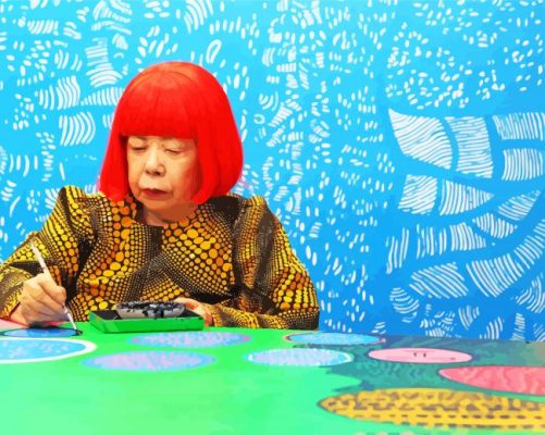 Yayoi Kusama Painter paint by number