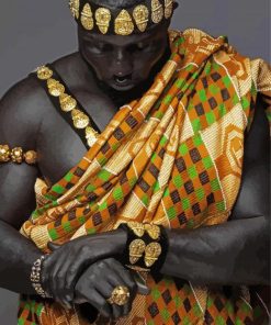 Aesthetic African kings paint by number