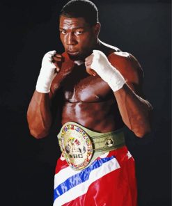 Aesthetic Frank Bruno paint by number