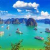 Aesthetic Halong Bay paint by number