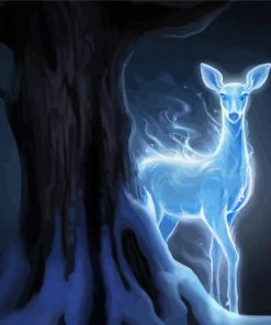 Aesthetic Patronus paint by number