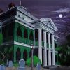 Aesthetic The Haunted Mansion paint by number