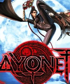 Bayonetta Poster paint by number