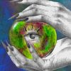 Cool Crystal Ball Illustration paint by number