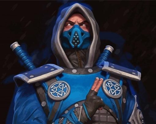 Cool Sub Zero paint by number
