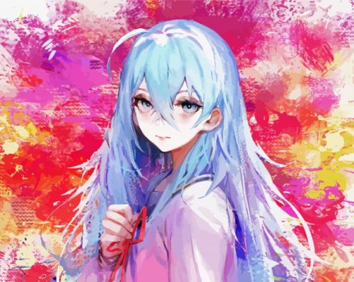 Cute Vivy Fluorite Eye's Song Anime paint by number