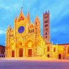 Duomo Di Siena Italy paint by number