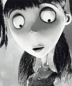 Frankenweenie Character paint by number