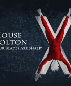 Game Of Thrones Bolton House paint by number