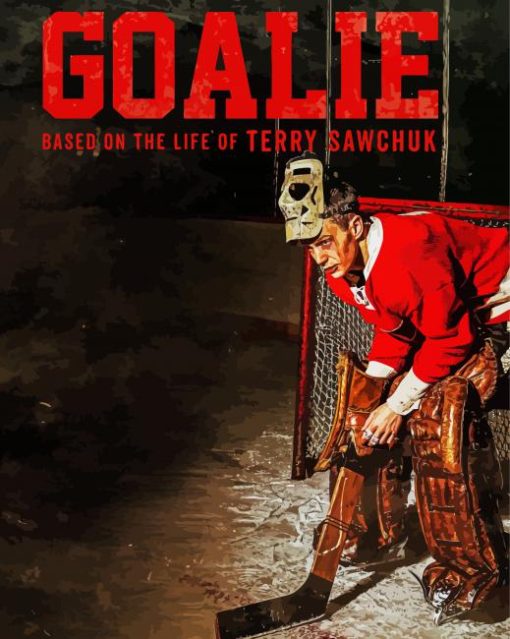 Goalie Movie Poster paint by number