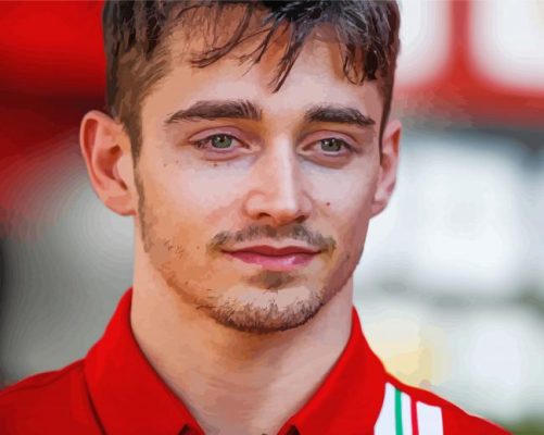 Handsome Charles Leclerc paint by number