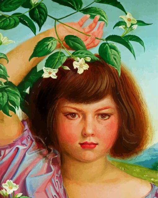 Little Girl Otto Dix paint by number