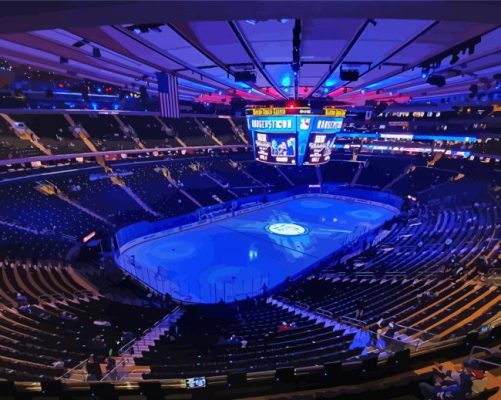 Madison Square Garden paint by number