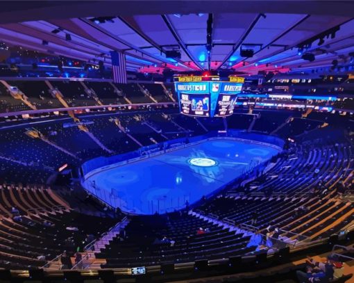 Madison Square Garden paint by number