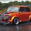 Orange Austin Mini paint by number