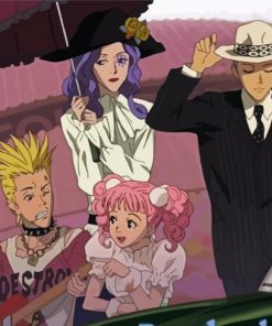 Paradise kiss Characters paint by number