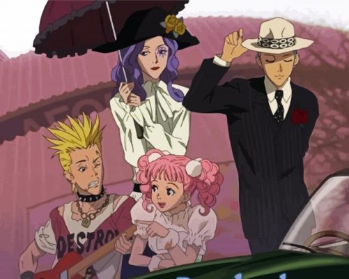 Paradise kiss Characters paint by number