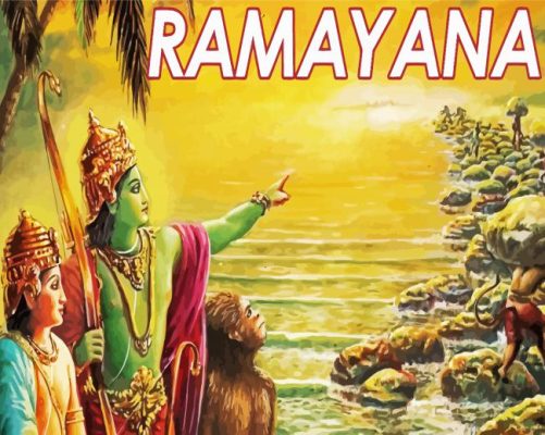 Ramayana paint by number