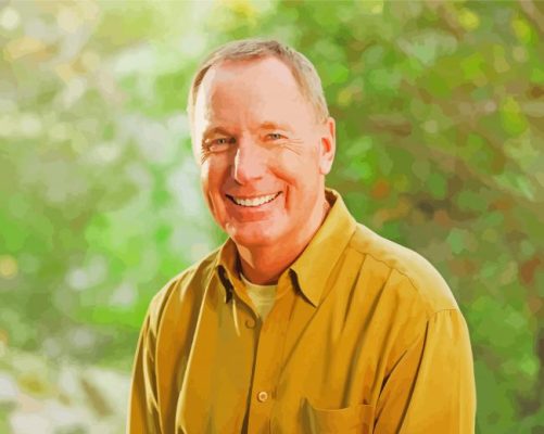 The American Author Max Lucado paint by number