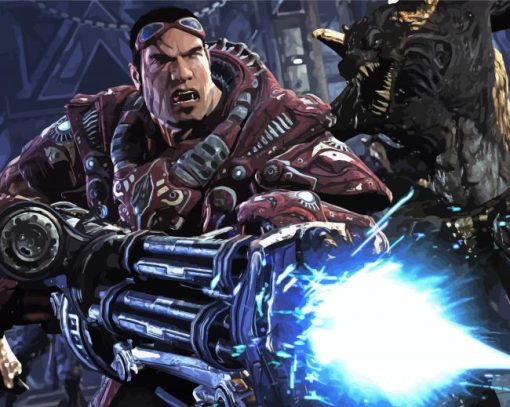 Unreal Tournament Characters paint by number