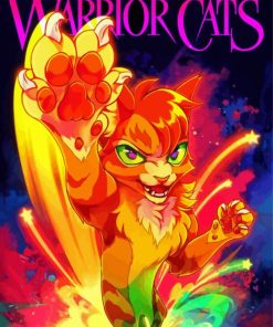 Warrior Cats Poster Art paint by number