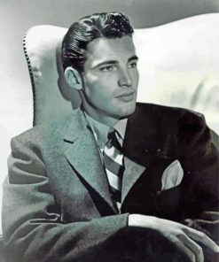 Actor William Hopper paint by number