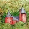 Aesthetic Castell Coch Art paint by number