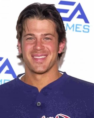 American Actor Christian Kane paint by number