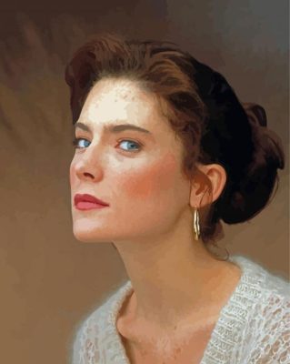 American Actress Lara Flynn Boyle paint by number