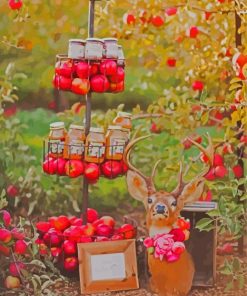 Apple Orchard Wedding Inspiration paint by number