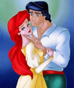Ariel And Eric Art paint by number