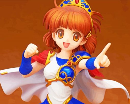 Arle Nadja Madou Monogatari paint by number