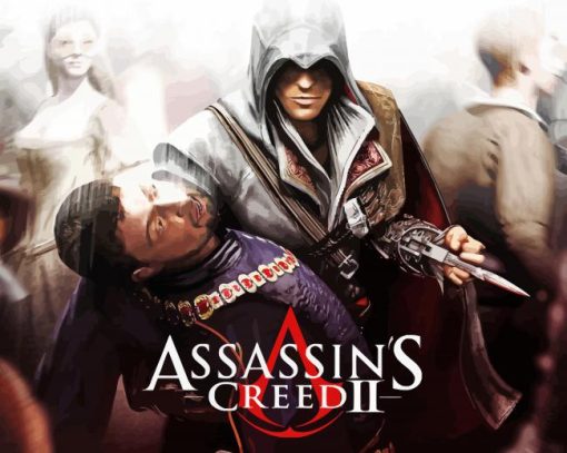 Assassin Creed 2 Game Poster paint by number