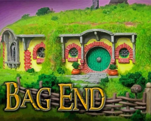 Bag End Art paint by number